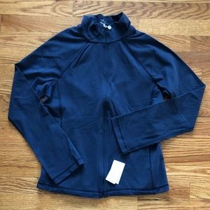 Women’s Beyond Yoga Blue ZIP Up Jacket NWT Size M
